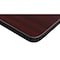 Regency Kee Folding Tables, 48 W, 24 L, 29 H, Wood, Metal Top, Mahogany MTF4824MHBK - alternate 5